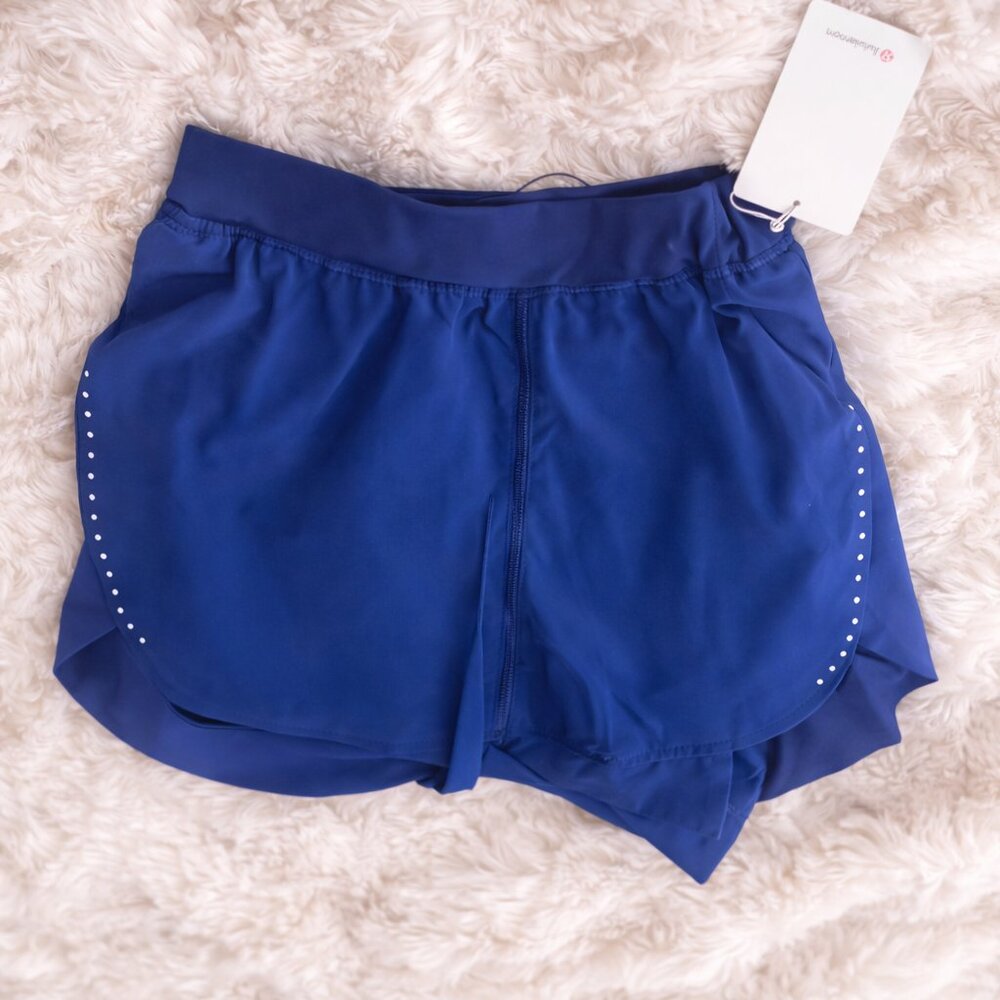 LuLulemon Fast & Free High Rise Split Short 3"